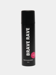 Birdybird розовая спрей-краска для волос Brave Rave, 150 мл