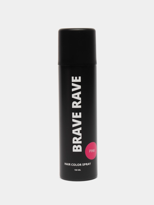 Birdybird розовая спрей-краска для волос Brave Rave, 150 мл