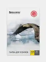 Папка для рисования А3/А4 - 20 л., BRAUBERG