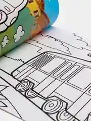 Золотой раскраски для мальчиков "Мои любимые машинки, тачки, пираты", формат А5