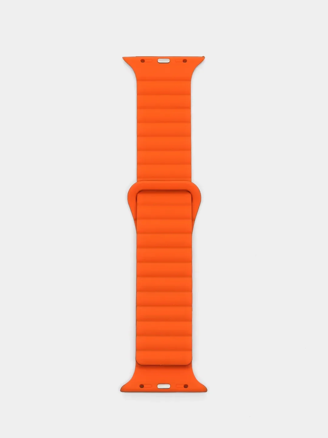 Черный ремешок для смарт-часов Apple Watch магнитный Magnetic 38/40/41/42/44/45/49 мм ULTRA