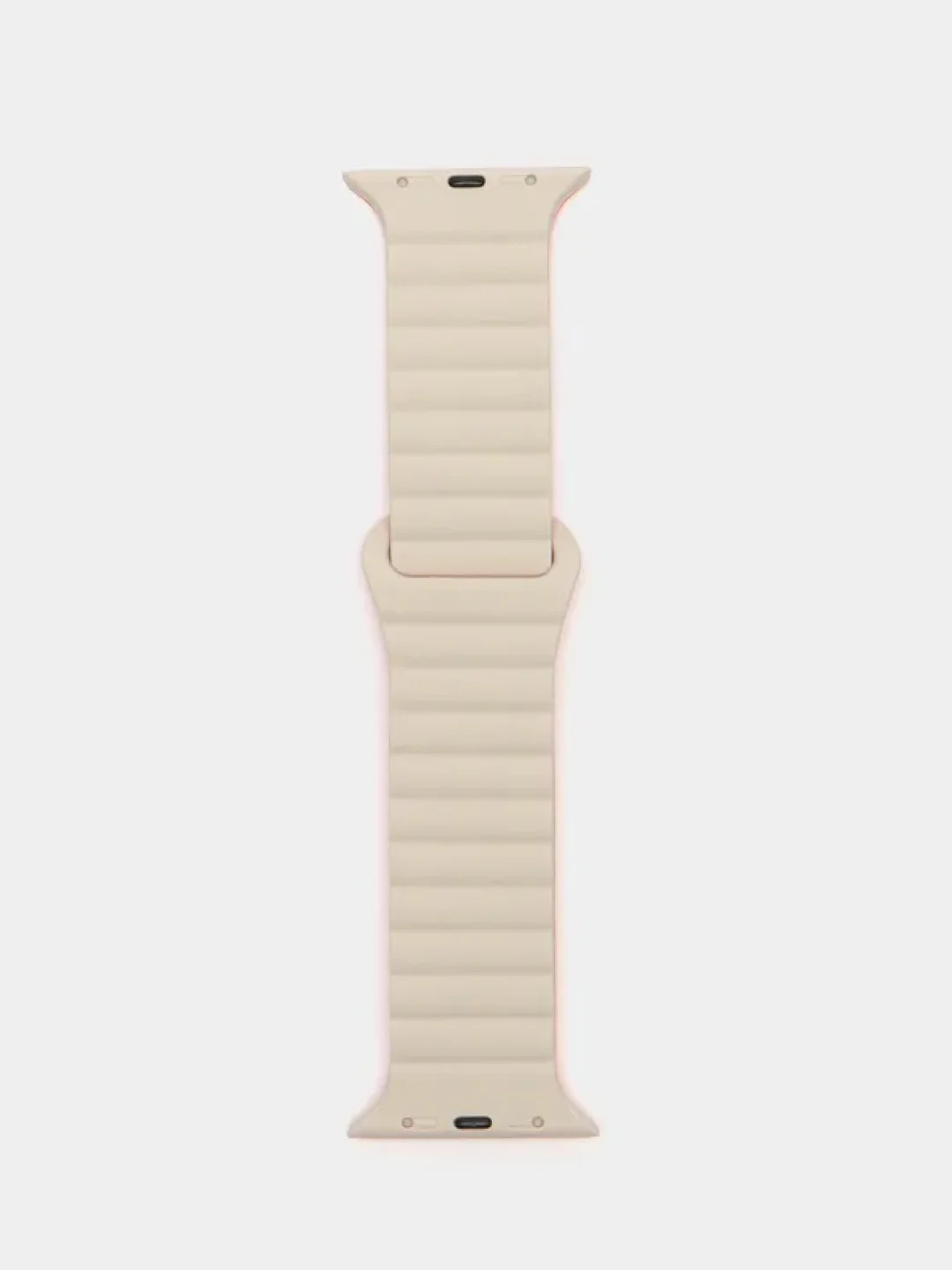Светло-бежевый ремешок для смарт-часов Apple Watch магнитный Magnetic 38/40/41/42/44/45/49 мм ULTRA
