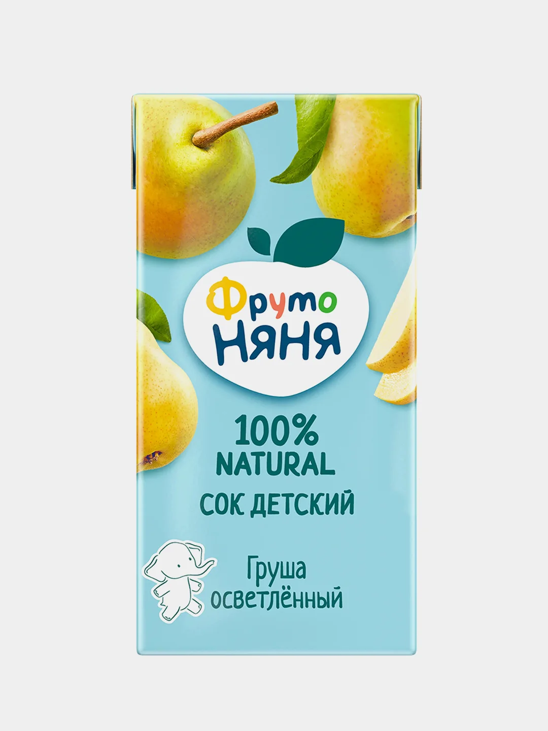 Сок детский ФрутоНяня из груш, 0,2 л, упак. 18 шт