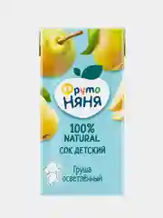 Сок детский ФрутоНяня  из груш, 0,2 л, упак. 18 шт