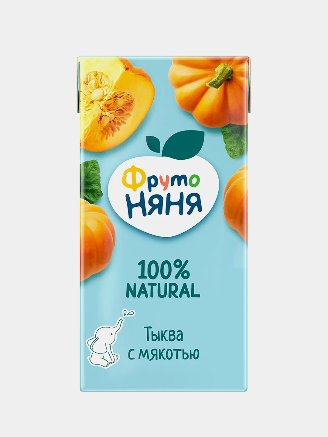 Нектар детский ФрутоНяня, из тыквы, с мякотью, с 5 месяцев, 0,2 л, 18 штук