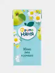 Сок детский ФрутоНяня, из яблок с липой и ромашкой, 0,2 л, упак. 18 шт