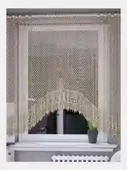 Бежевый тюль арка , тюль на кухню, кухонные занавески, шторы