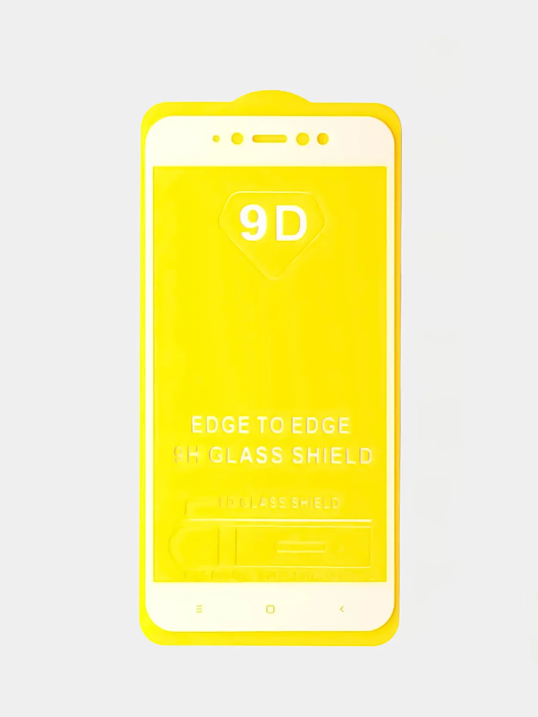 Белый защитное стекло Xiaomi Redmi Note 5 Note 5 Pro