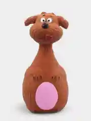 Черный летексная мультяшная игрушка с пищалкой, для собак
