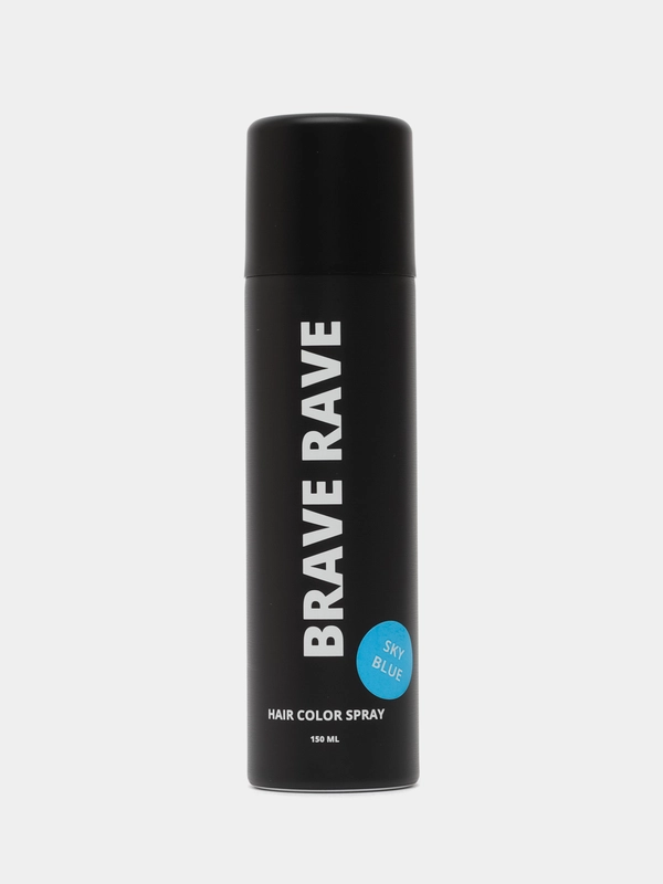 Birdybird голубая спрей-краска для волос Brave Rave, 150 мл
