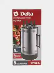 Электрошашлычница Delta DL-6701, 8 шампуров