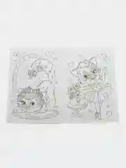 Книжка-раскраска "Кошачий салон красоты": для детей 5-8 лет