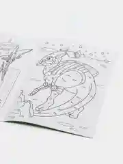 Книжка-раскраска "Путешествия динозавров": для детей 5-8 лет
