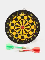 Игра дартс - мишень 15 см с 2 дротиками