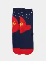 Новогодние носки женские/носки с новогодним принтом женские