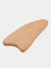 Бежевый скребок гуаша для лица
