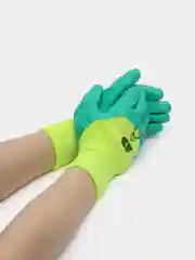 Перчатки садовые, защитные, нейлоновые с латексным покрытием