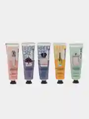 Розовый парфюмированные крема для рук "Meidian Perfume Hand Cream" в подарочной упаковке из 5 штук