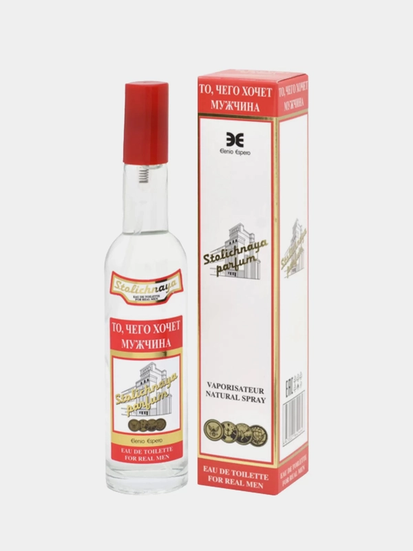 Туалетная вода для мужчин "ТО, ЧЕГО ХОЧЕТ МУЖЧИНА STOLICHNAYA PARFUM"