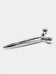 Серебряный лифтинг-массажер для лица и тела 3D Massager, роликовый