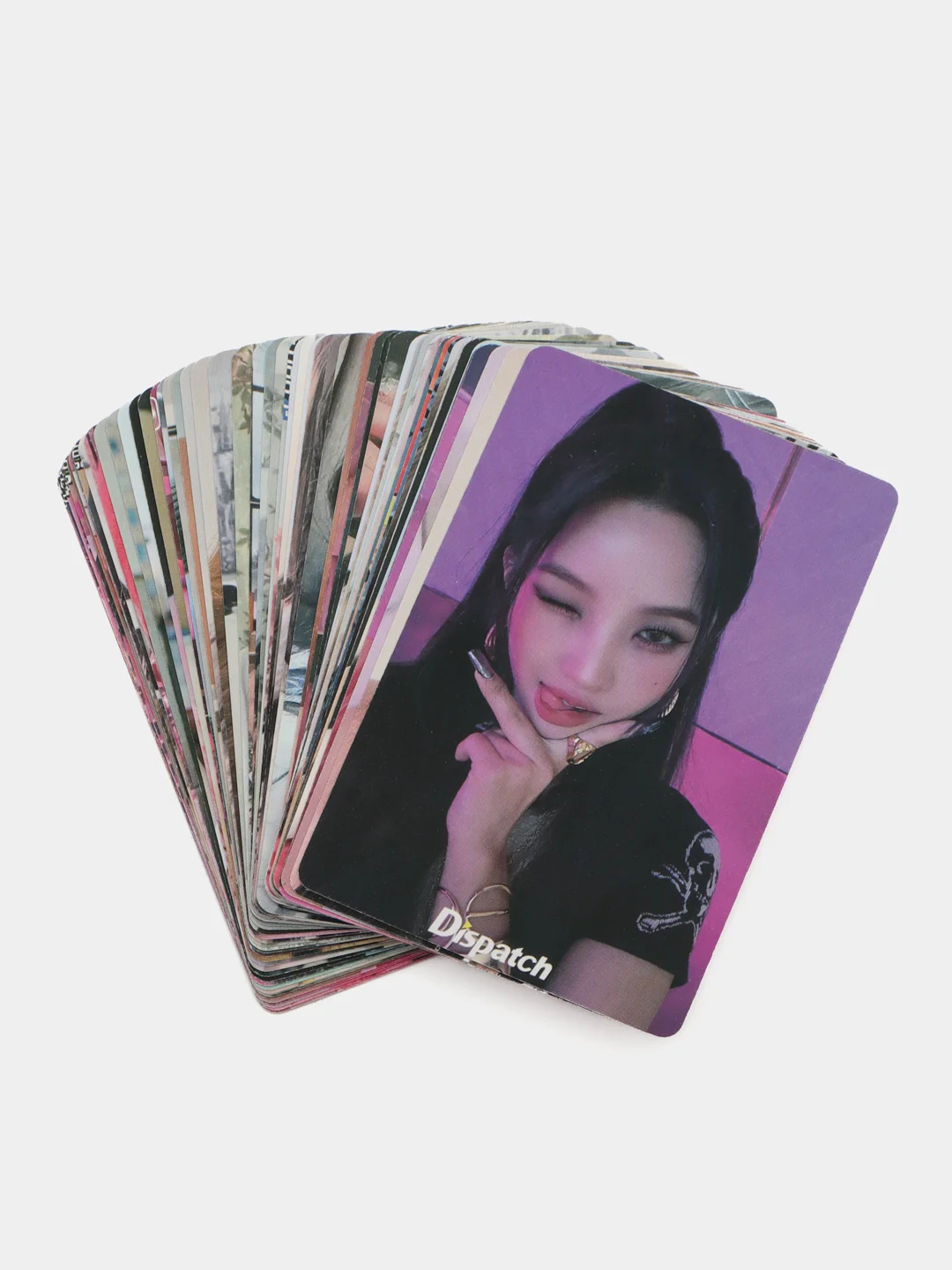 Голубой карточки K-POP группы (G)I-DLE, КПОП, коллекционные, Джиайдл