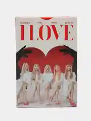 Красный карточки K-POP группы (G)I-DLE, КПОП, коллекционные, Джиайдл