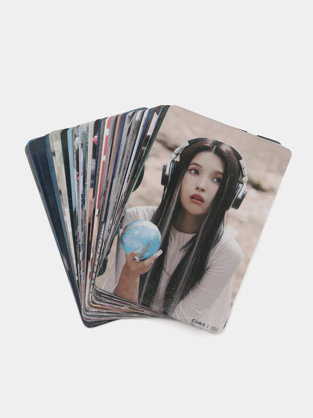 Синий карточки K-POP группы (G)I-DLE, КПОП, коллекционные, Джиайдл