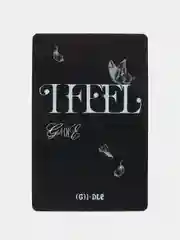 Хром карточки K-POP группы (G)I-DLE, КПОП, коллекционные, Джиайдл