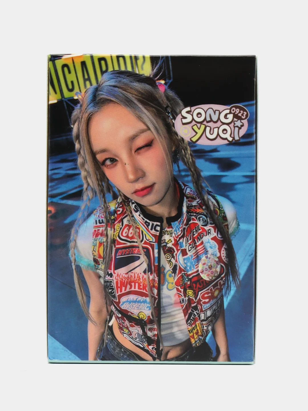 Аметистовый карточки K-POP группы (G)I-DLE, КПОП, коллекционные, Джиайдл