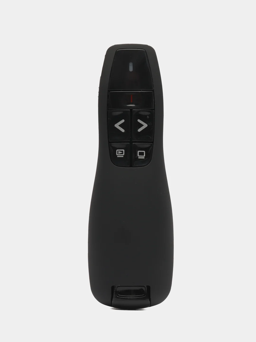 Черный презентер беспроводной, кликер для презентаций для проектора: usb, bluetooth