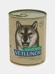 Влажный корм для собак Vetlunch Hypoallergenic профилактика пищевой аллергии консервы 340г