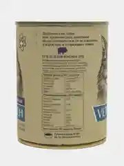 Влажный корм для кошек Vetlunch Renal профилактика болезней почек консервы 340гр