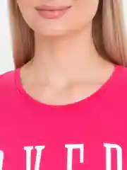 Розовый футболка женская Оверсайз