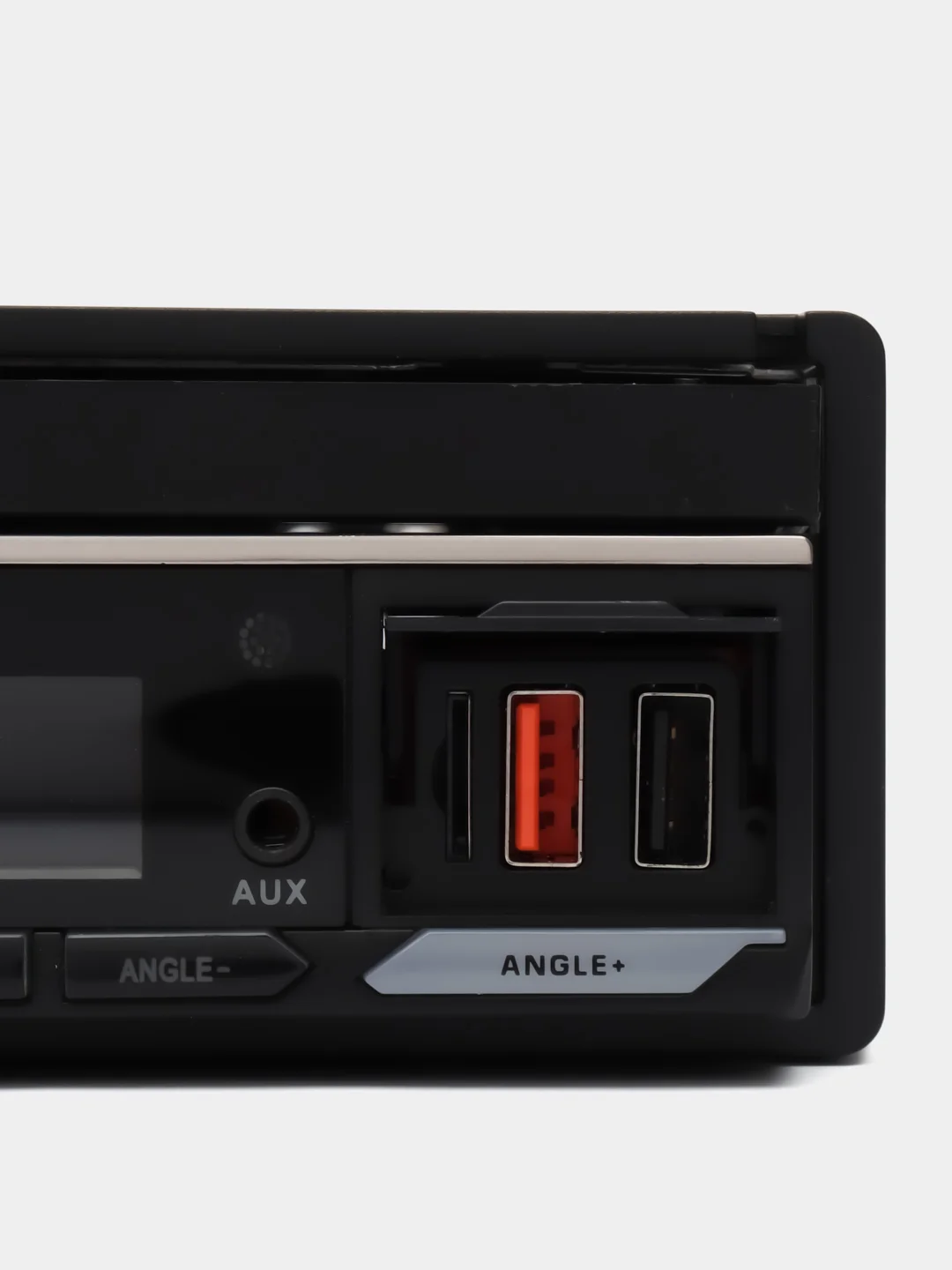 Магнитола c выдвижным дисплеем Pioneer, ПДУ, мультируль, USB, Bluetooth, AUX