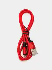 Красный hoco X89 Кабель Lightning USB, быстрая зарядка на айфон