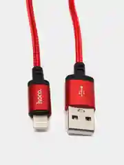 Красный hoco X89 Кабель Lightning USB, быстрая зарядка на айфон
