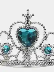 Голубой корона детская, диадема для девочек, карнавальный акссесуар