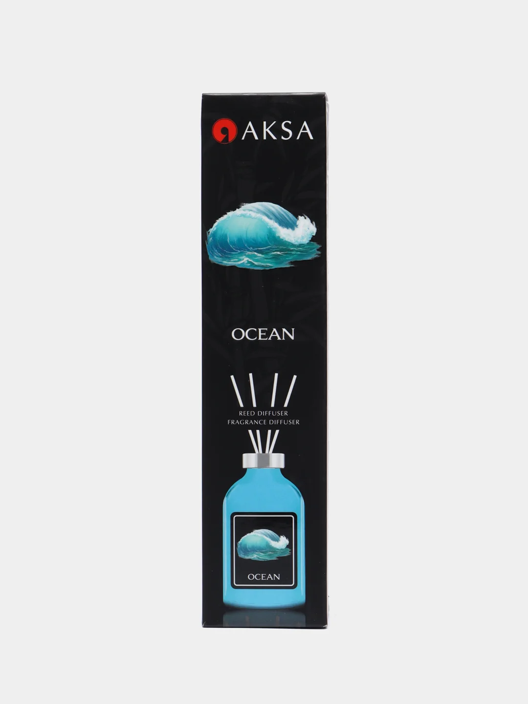 Голубой ароматизатор "AKSA" ароматический диффузор с палочками,натуральный парфюм для дома