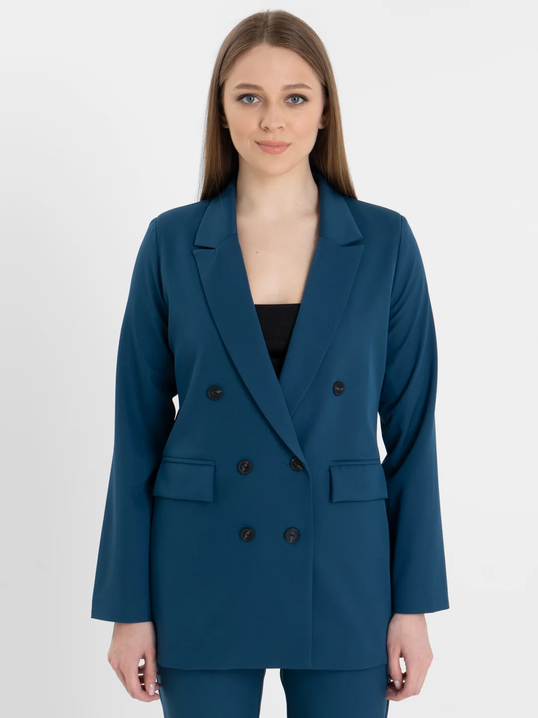 Морской костюм классический деловой женский Blazer