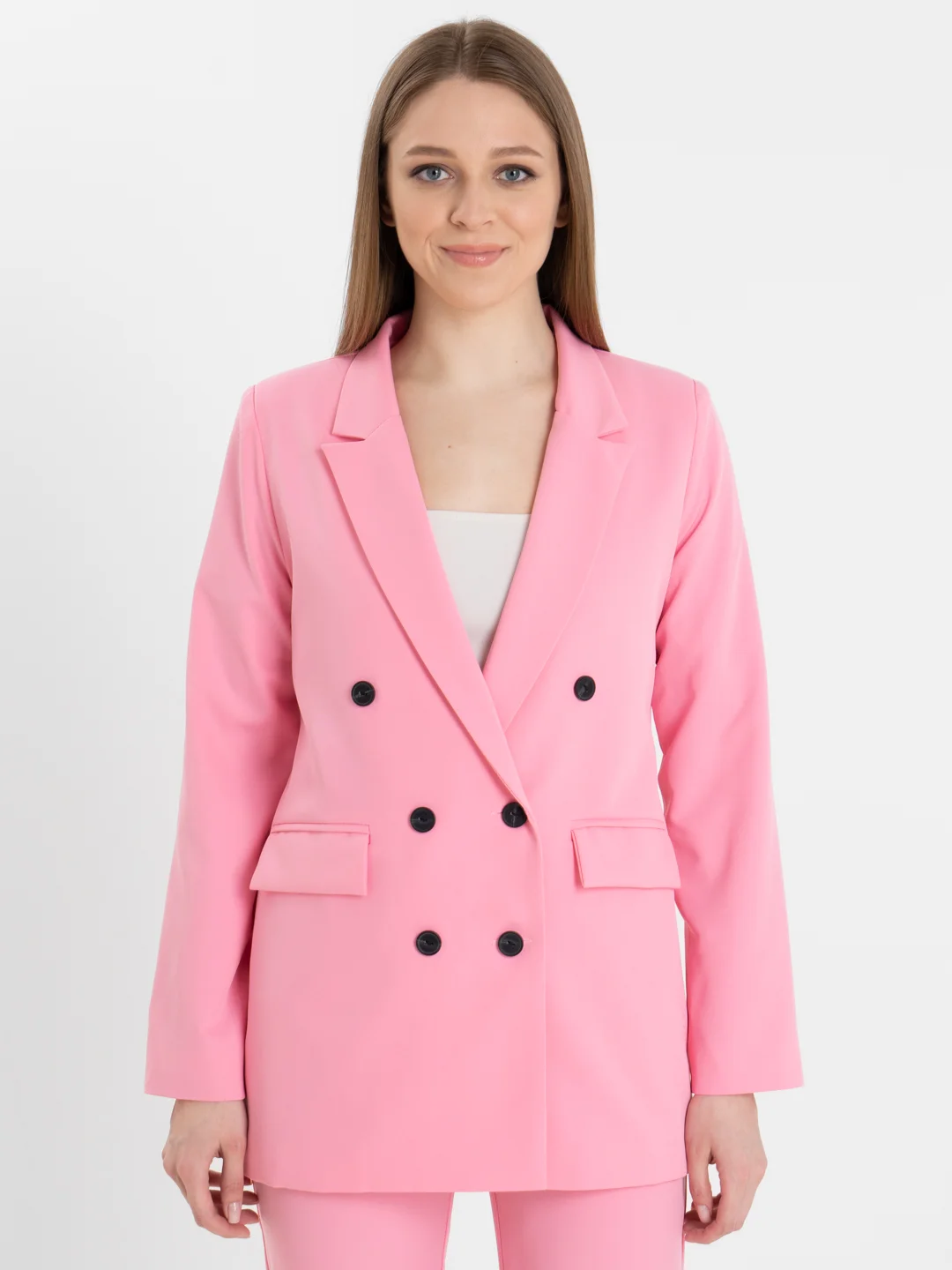 Конфетный костюм классический деловой женский Blazer