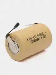 Аккумулятор Ni-Cd 4/5SC 1500mAh 1.2V картонная оболочка (факт.1300mah) с лепестками