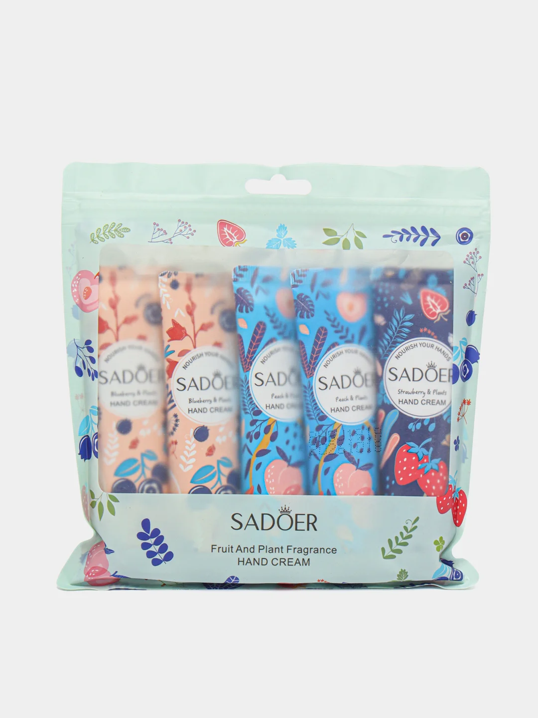 Бирюзовый набор кремов для рук Sadoer