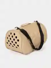 Бежевый переносная сумка для кошек и собак