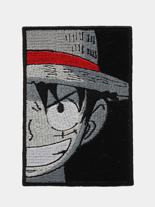 Нашивка с термоклеем из аниме "One Piece / Ван пис" Луффи