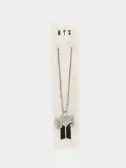 Бежевый цепочка с кулонами K-pop групп BTS, TWICE.Подвеска на шею Anime аниме