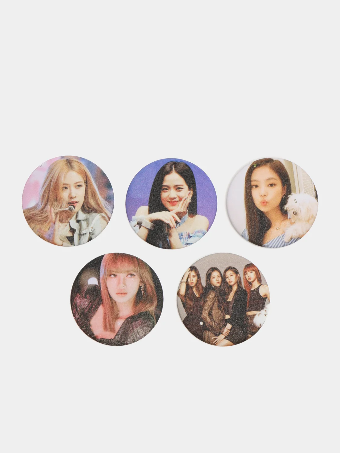 Багровый набор значков BLACKPINK "Блэкпинк", 58 мм, значки крор, значки аниме