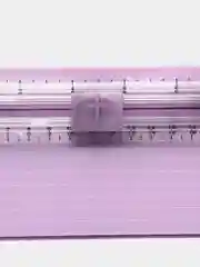 Фиолетовый резак для бумаги А4 фотографий роликовый для офиса, дома, типографии