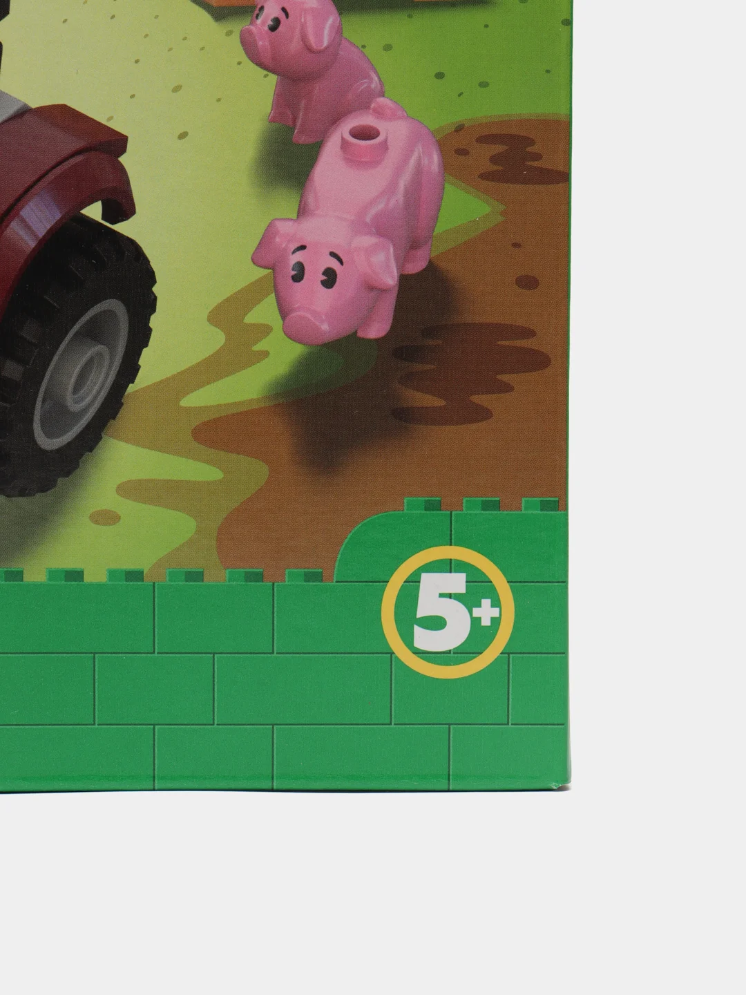 Конструктор kids bricks, набор из 3 предметов - Пекарня, Парк, Ферма