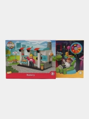 Набор детских конструкторов Kids Bricks пекарня и парк развлечений