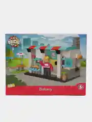 Набор детских конструкторов Kids Bricks пекарня и парк развлечений